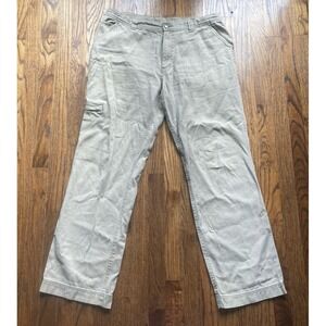 Kavu Pants Men Size 36x31 Hemp Cotton Beige Canvas Climbing Outdoors